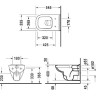 Инсталляция GEBERIT DUOFIX BASIC для подвесного унитаза с клавишей смыва хром 458,134.DC.2