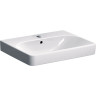 Тумба с раковиной GEBERIT SMYLE SQUARE 500.229.01.1+500,352.JR.1 пекан